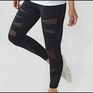 Lululemon Wunder Under High Rise Tech Mesh 28”